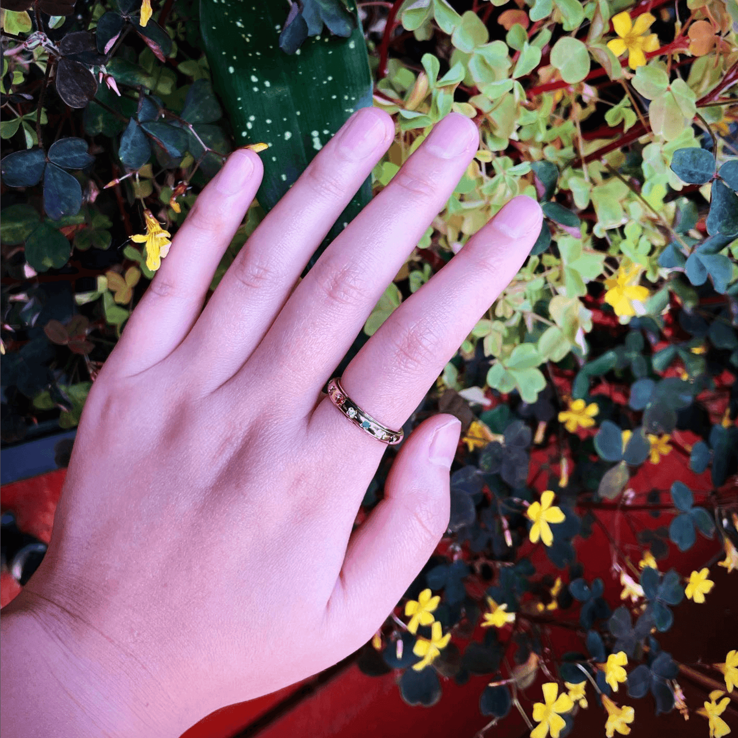 Rainbow Spinner Ring