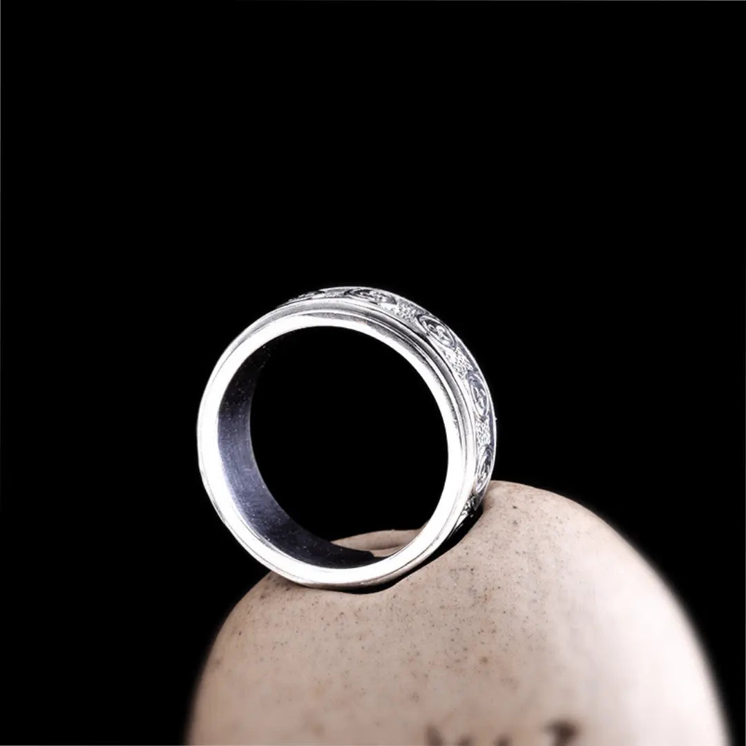 Tai Chi Ring, Meditation Ring, Spinner Ring