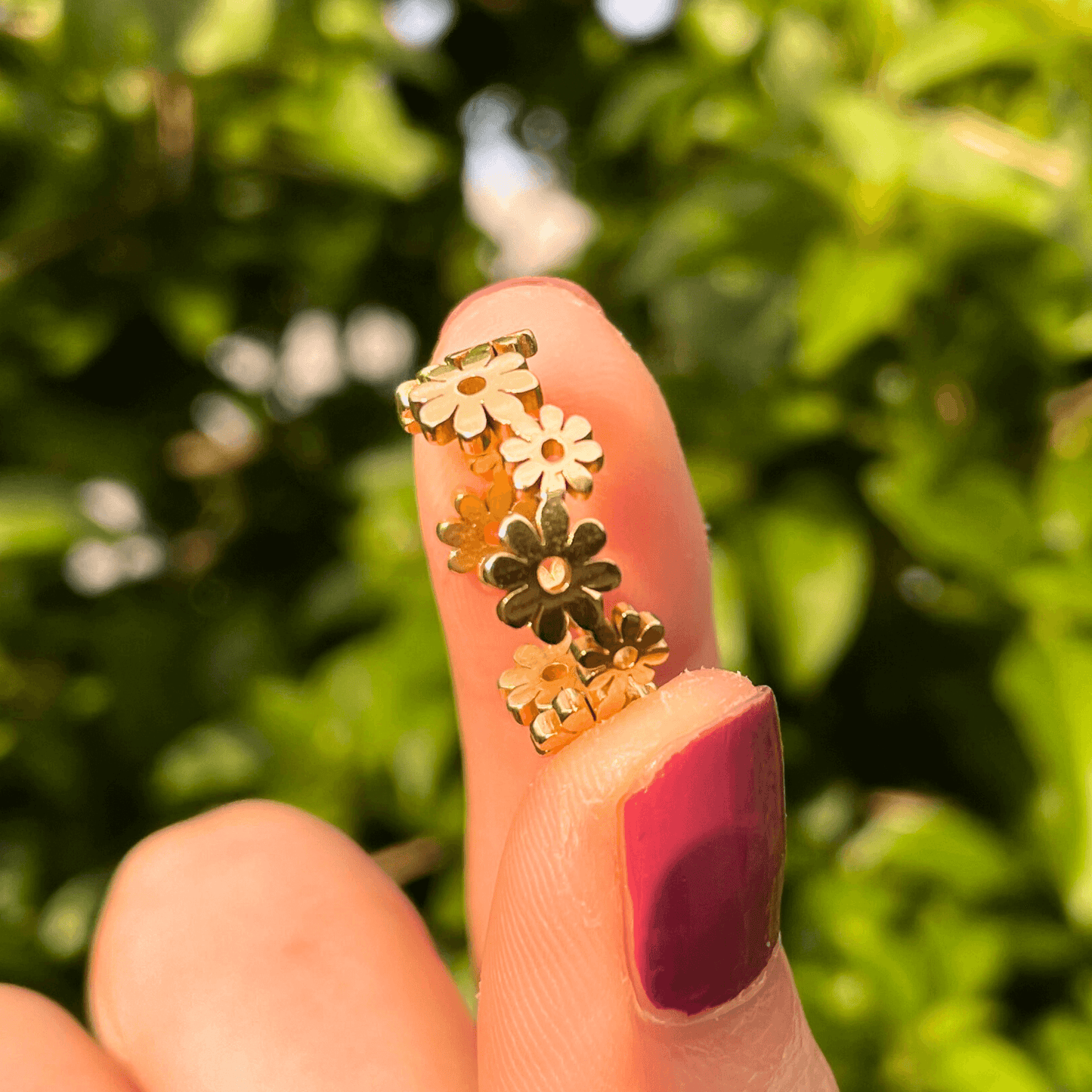 Daisy Flower Ring, Floral Ring, Daisy Ring Gold, Flower Ring,  Daisy Flower Crown Ring, To My Daughter Daisy Flower Ring, Mother's Day Gift