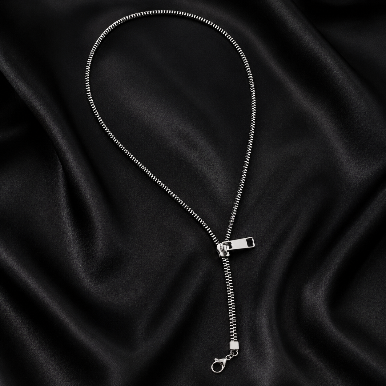 Best Zipper Necklace - Convertible Choker & Lariat Edgy Statement Jewelry