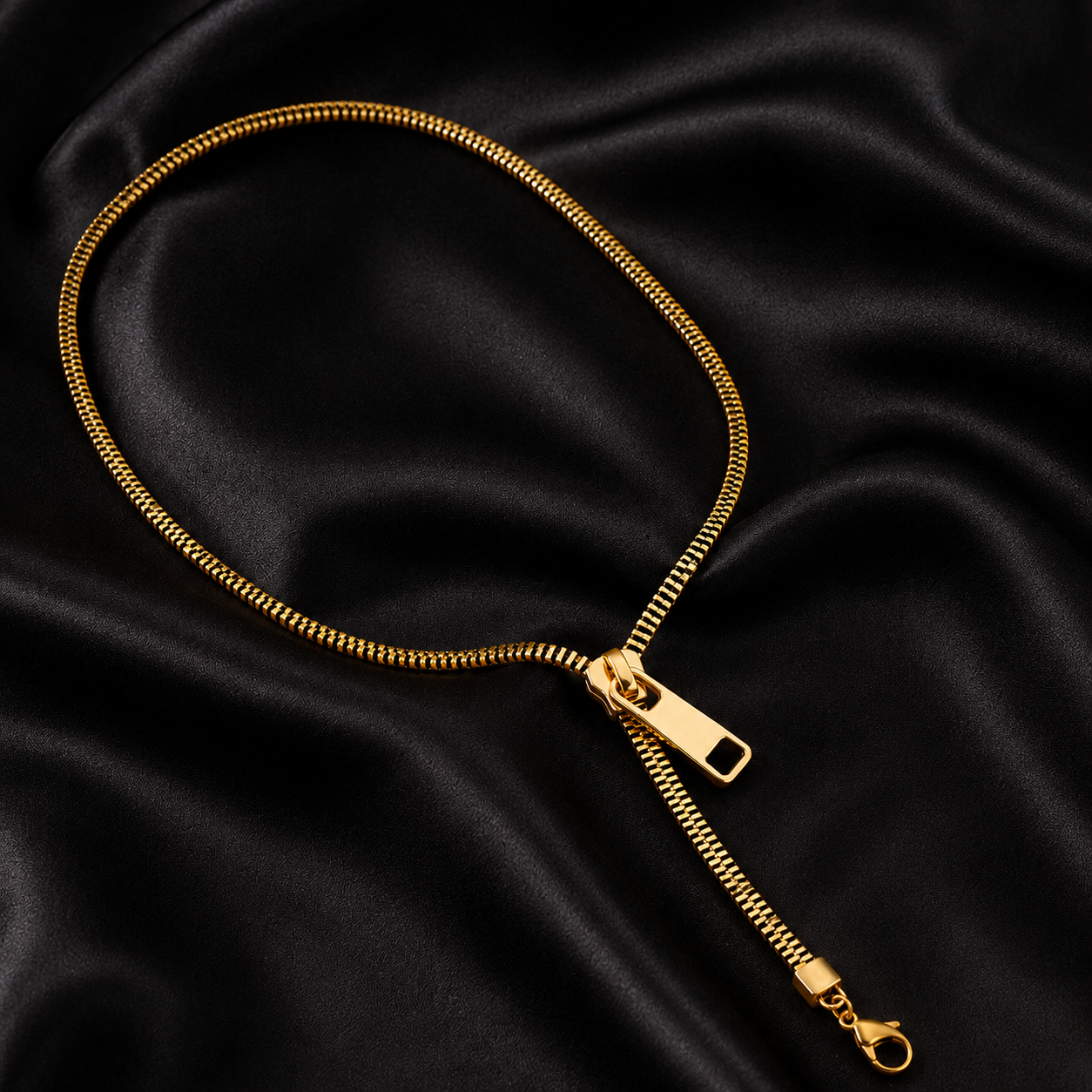 Best Zipper Necklace - Convertible Choker & Lariat Edgy Statement Jewelry