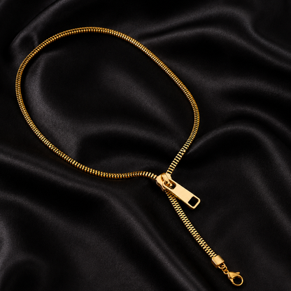 Best Zipper Necklace - Convertible Choker & Lariat Edgy Statement Jewelry