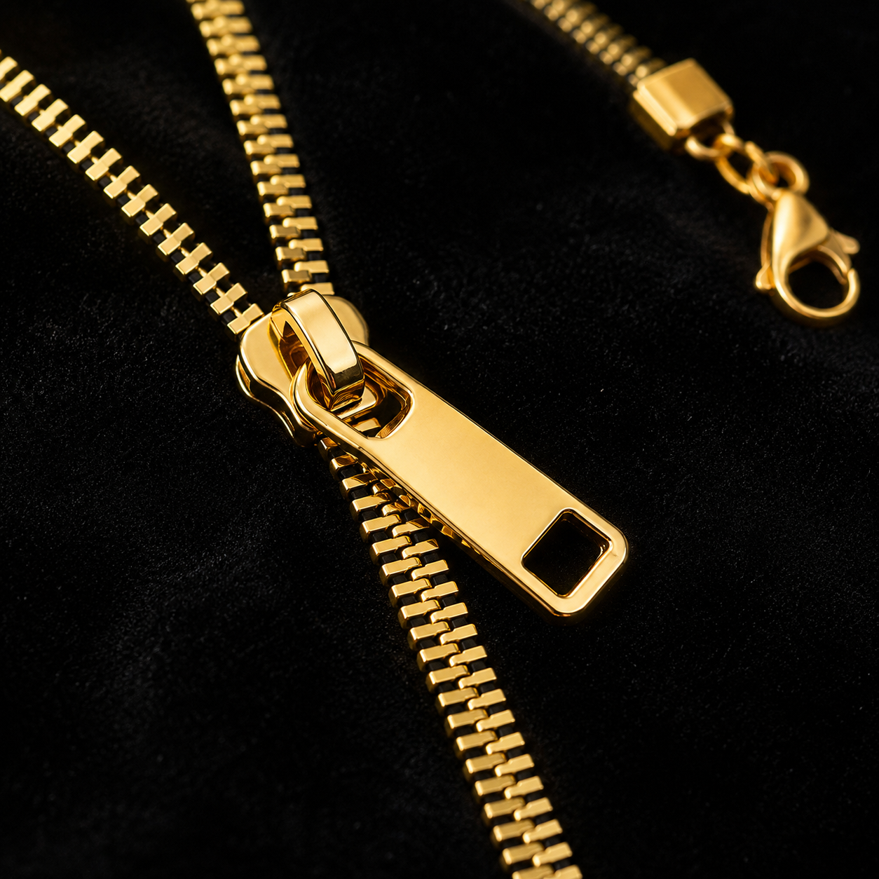 Best Zipper Necklace - Convertible Choker & Lariat Edgy Statement Jewelry