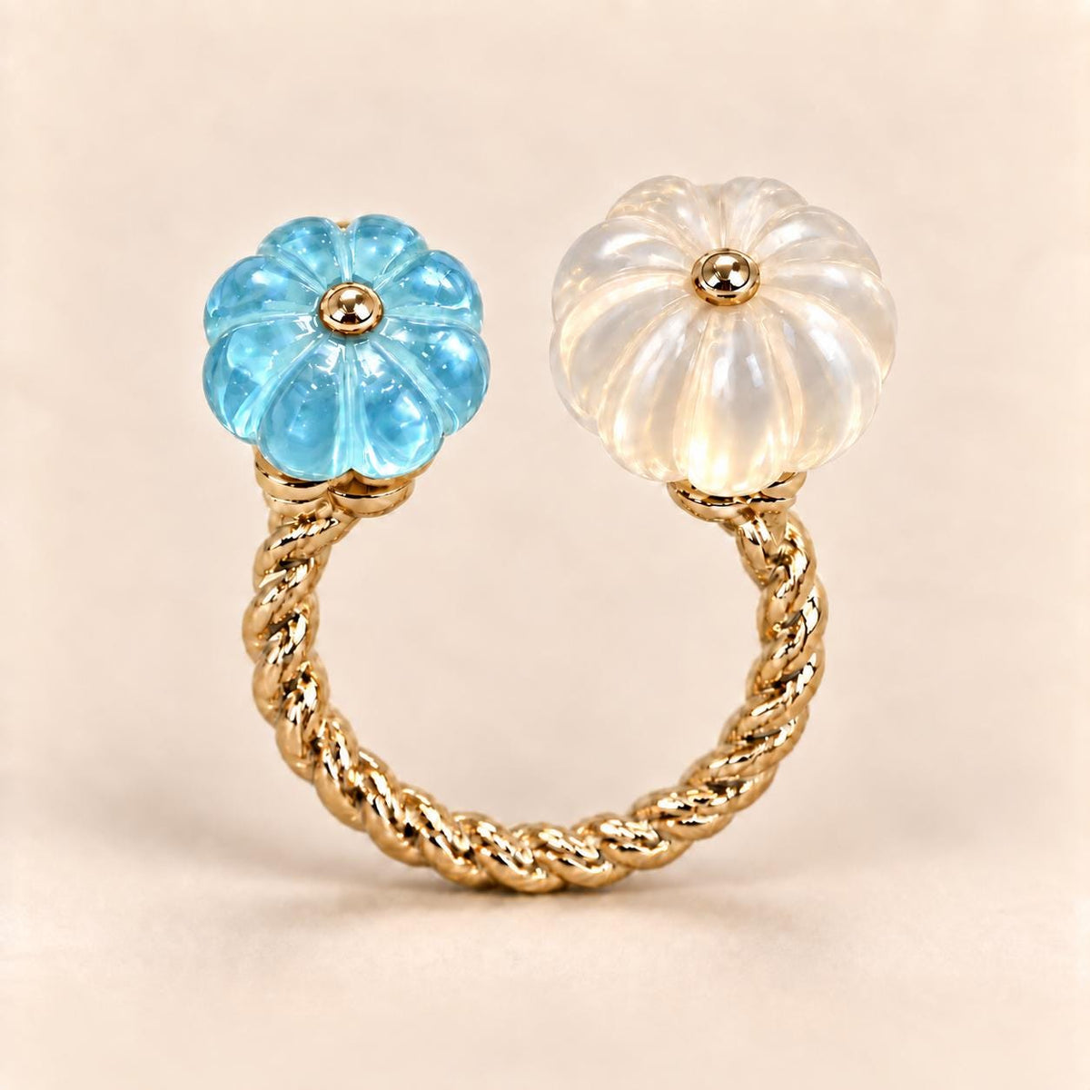 Pumpkin ring gift styling