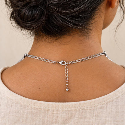 Mesh bandana necklace alternate angle