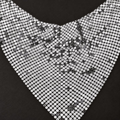 Mesh bandana necklace gift styling