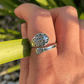 Cross Silver Spoon Ring