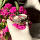 Bee the Center of Attention Silver Spinner Ring