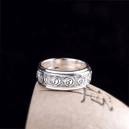 Tai Chi Ring, Meditation Ring, Spinner Ring